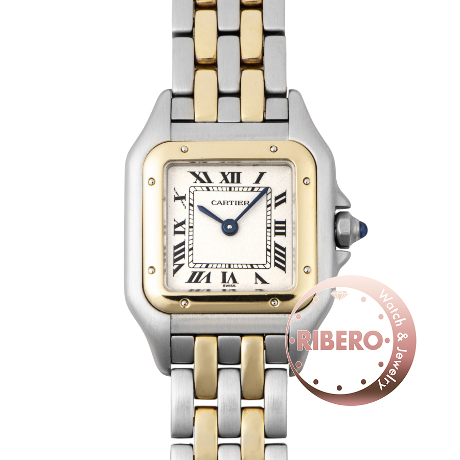 カルティエ パンテールSM 2ロウ W25029B6