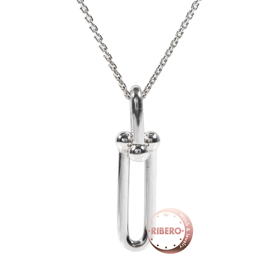 ティファニー ハードウェア 細長 リンク ペンダント 63104310 ネックレス