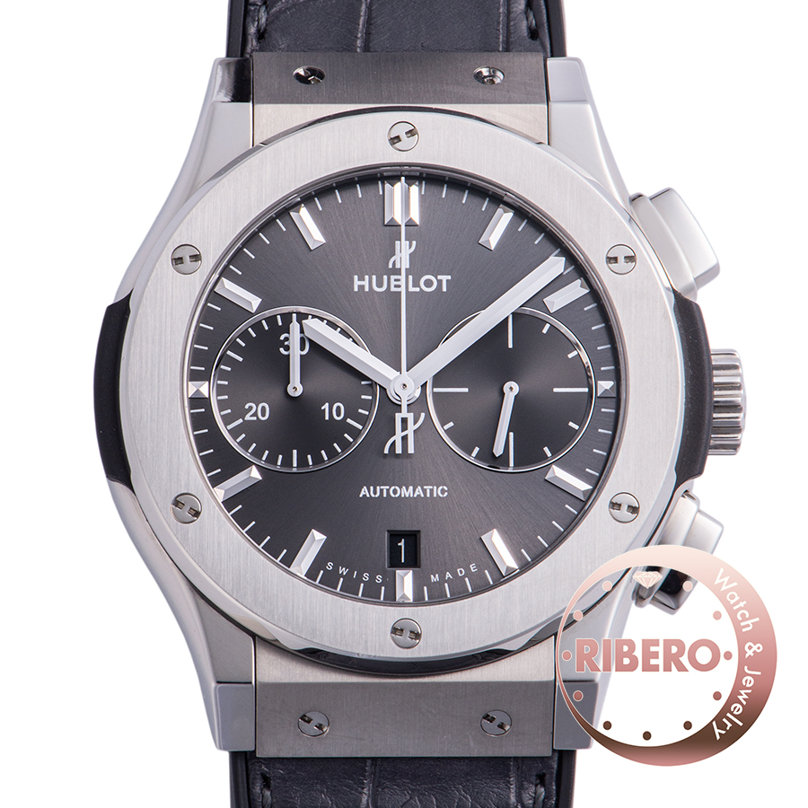 ウブロ クラシックフュージョン チタニウム クロノグラフ 521.NX.7071.LR