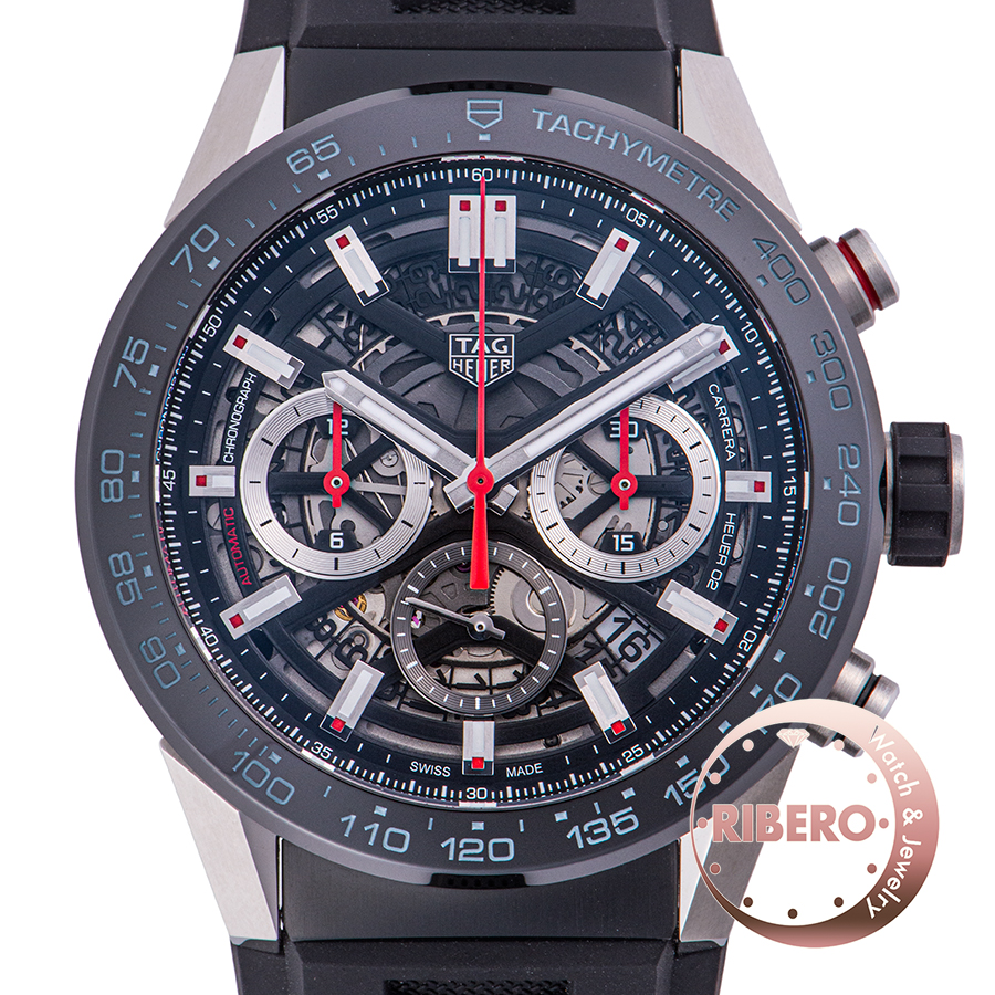 タグホイヤー カレラ キャリバー ホイヤー02 クロノグラフ CBG2A10.FT6168