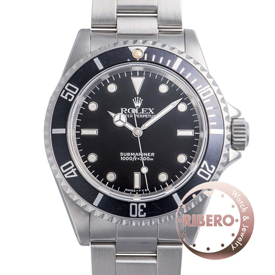 ロレックス 14060 X番 チップドットセコンド トリチウム