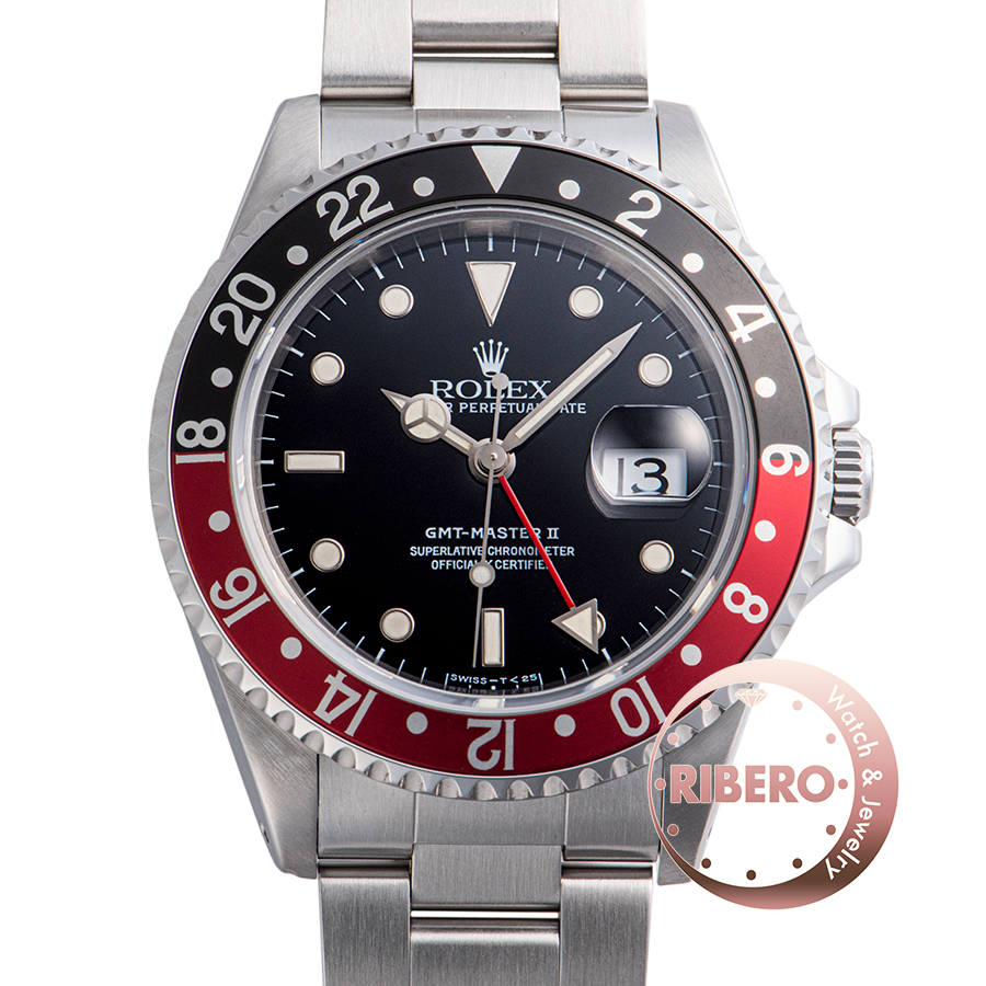 ロレックス GMTマスターII 16710 U番 トリチウム