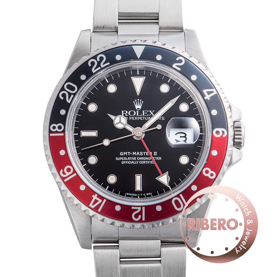 ロレックス GMTマスター2 16710 N番 トリチウム