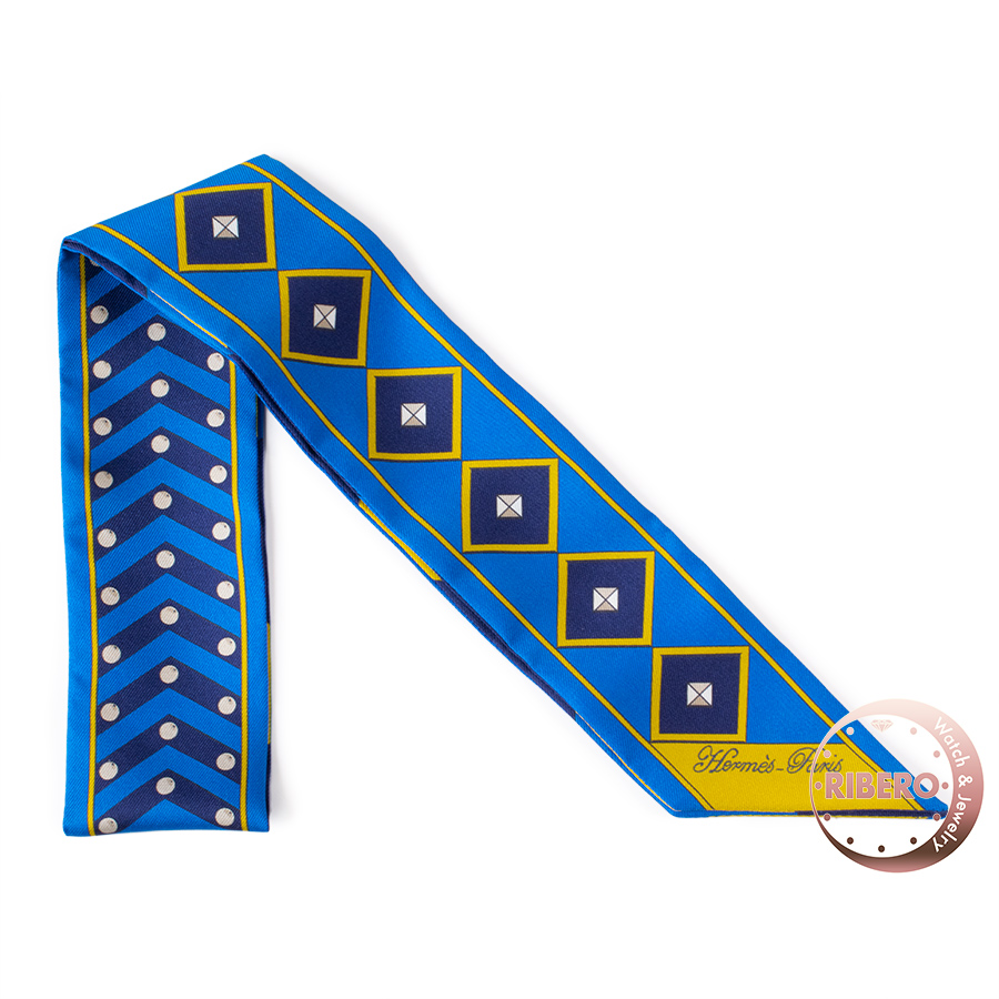 エルメス Colliers et Chiens 首輪と犬 063453S 20 ツイリー スカーフ