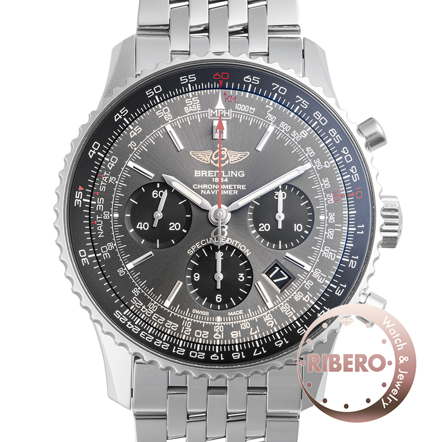 ブライトリング ナビタイマー01 AB0121 クロノグラフ43 ジャパンエディション