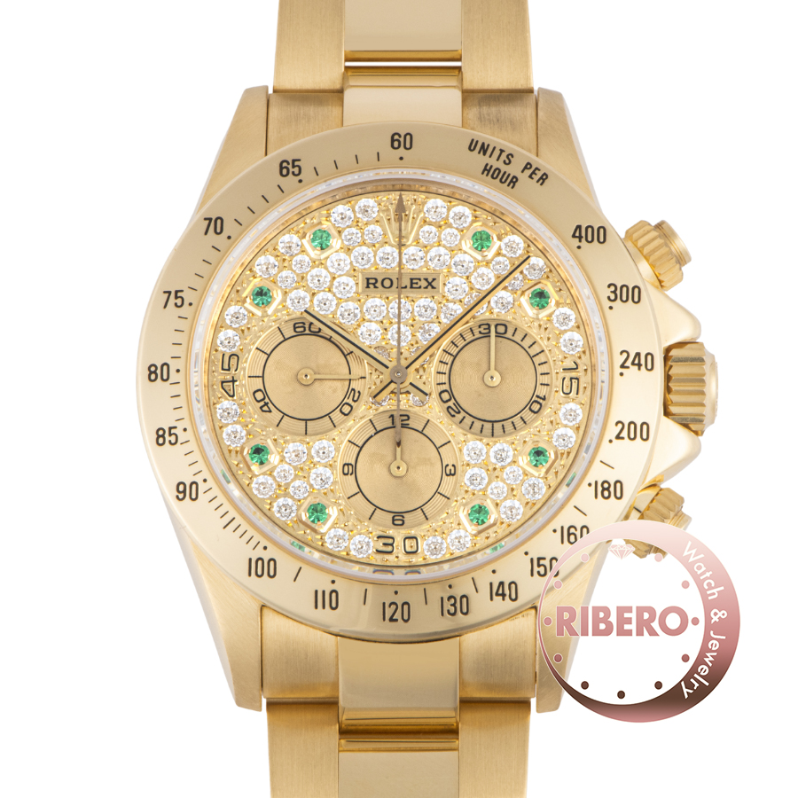 ロレックス デイトナ 16528 X番 El Primero Pave Diamond