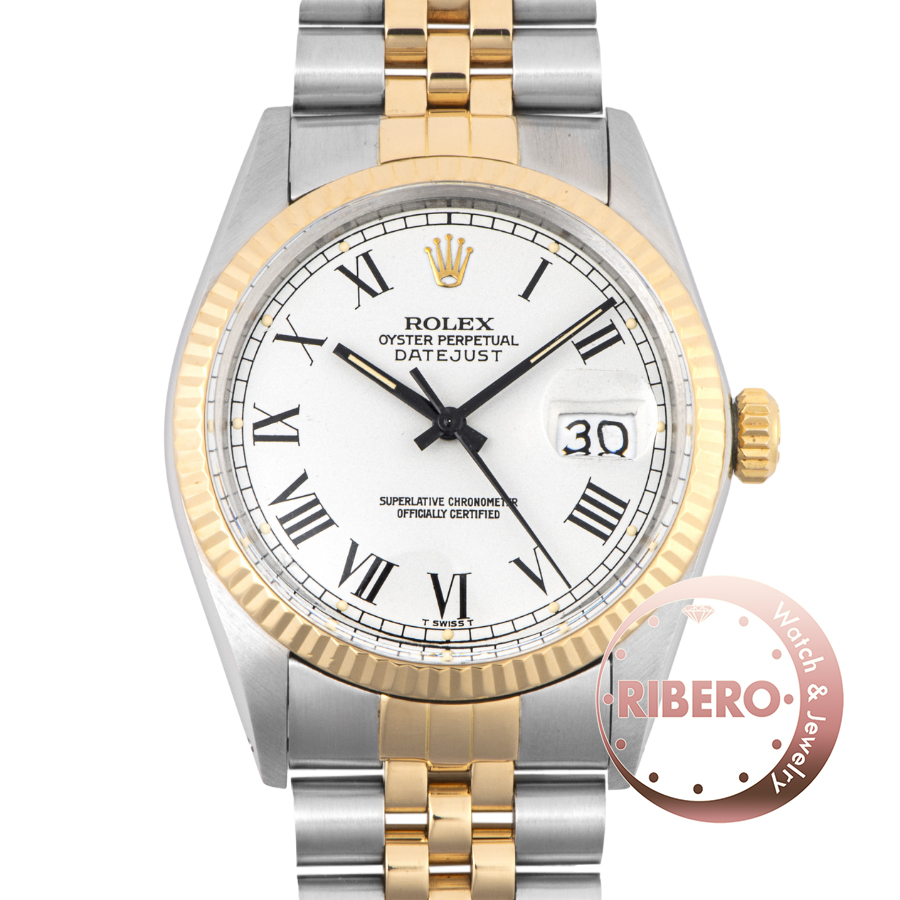 ロレックス デイトジャスト 16013 1985年製 バックリーダイヤル