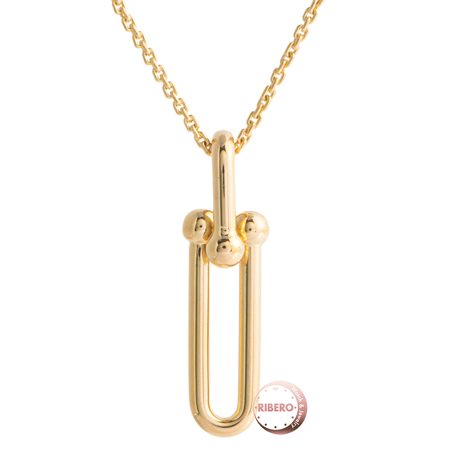 ティファニー ハードウェア リンク ペンダント ネックレス