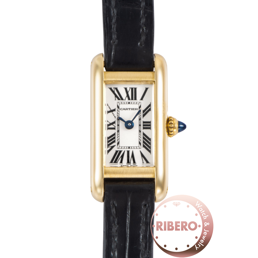 カルティエ タンクアロンジェ W1529956 Dバックル