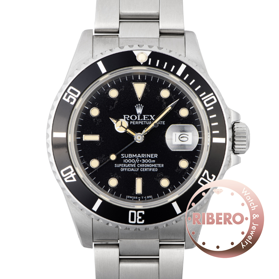 ロレックス サブマリーナデイト 16800 1985年製 Tritium