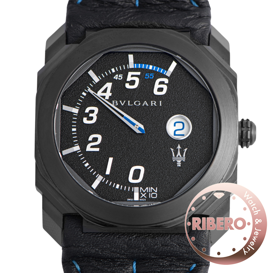 ブルガリ オクト マセラティ グランスポーツ BGO41C3SLR/MAS (102717) ジャンピングアワー
