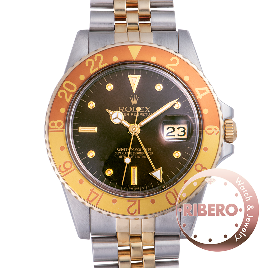 ロレックス 16753 1979年製 トリチウム フジツボダイヤル ルートビアー