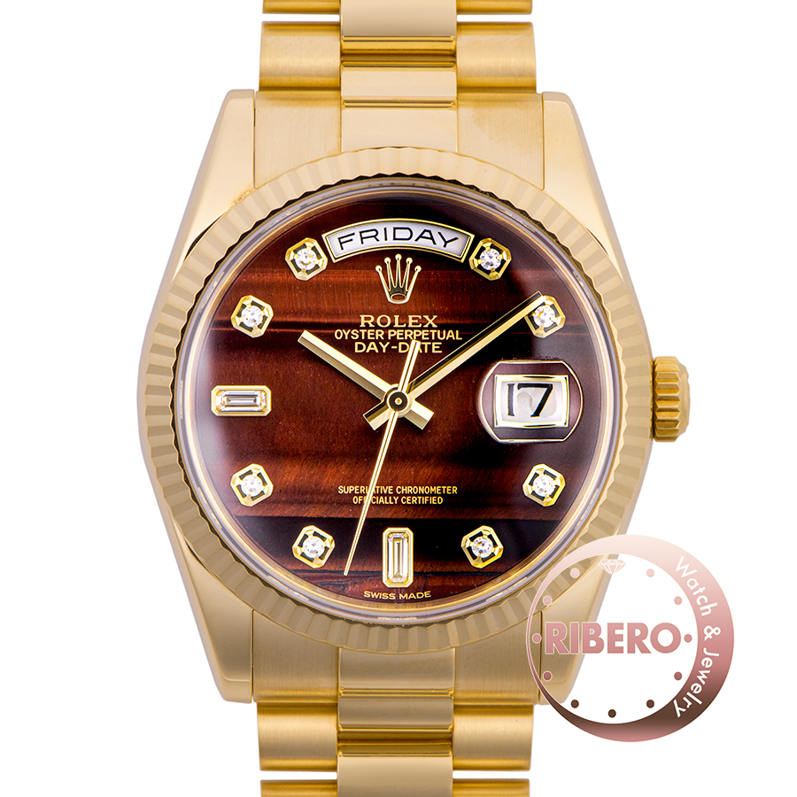 ロレックス デイデイト 118238A F番 ブルズアイ