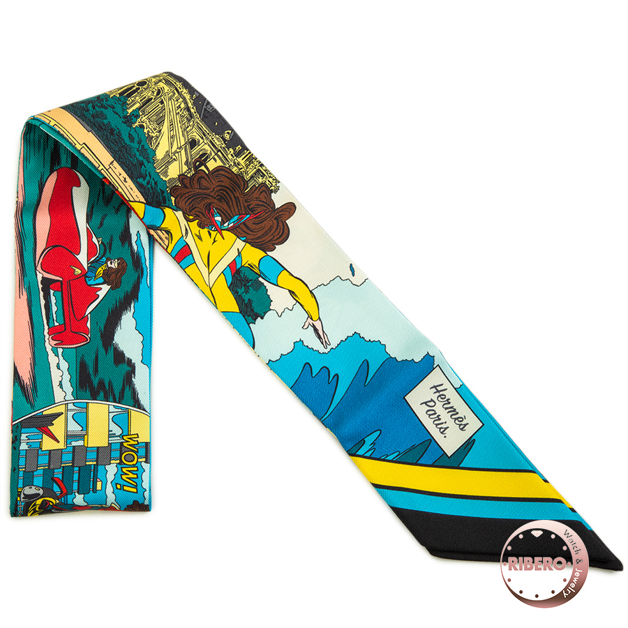 エルメス WOW 063463S 01 ツイリー 2021SS　スカーフ