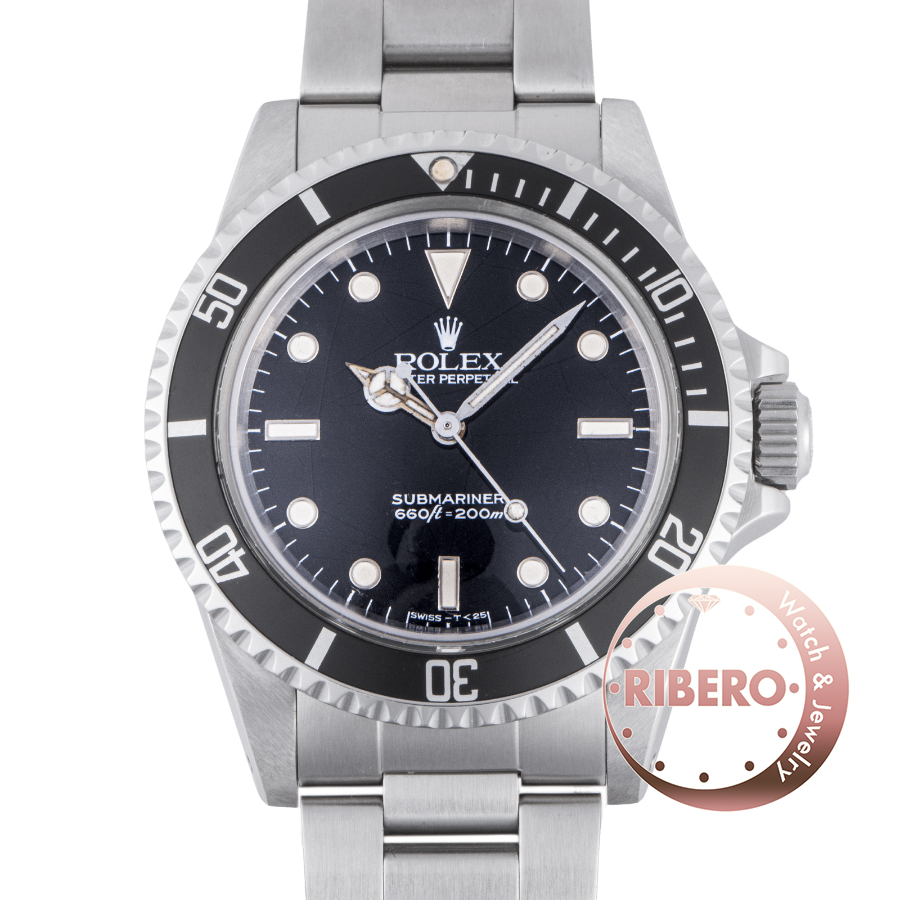 ロレックス 5513 1985年製 フチ有 スパイダー トリチウム