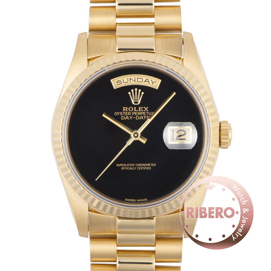 ロレックス デイデイト 18238 L番 Onyx