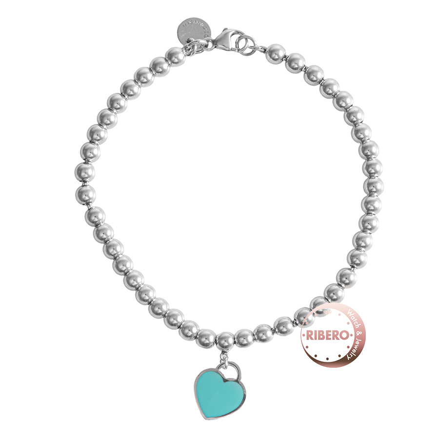 ティファニー リターン トゥ ティファニー ブルーハートタグ ビーズ ブレスレット