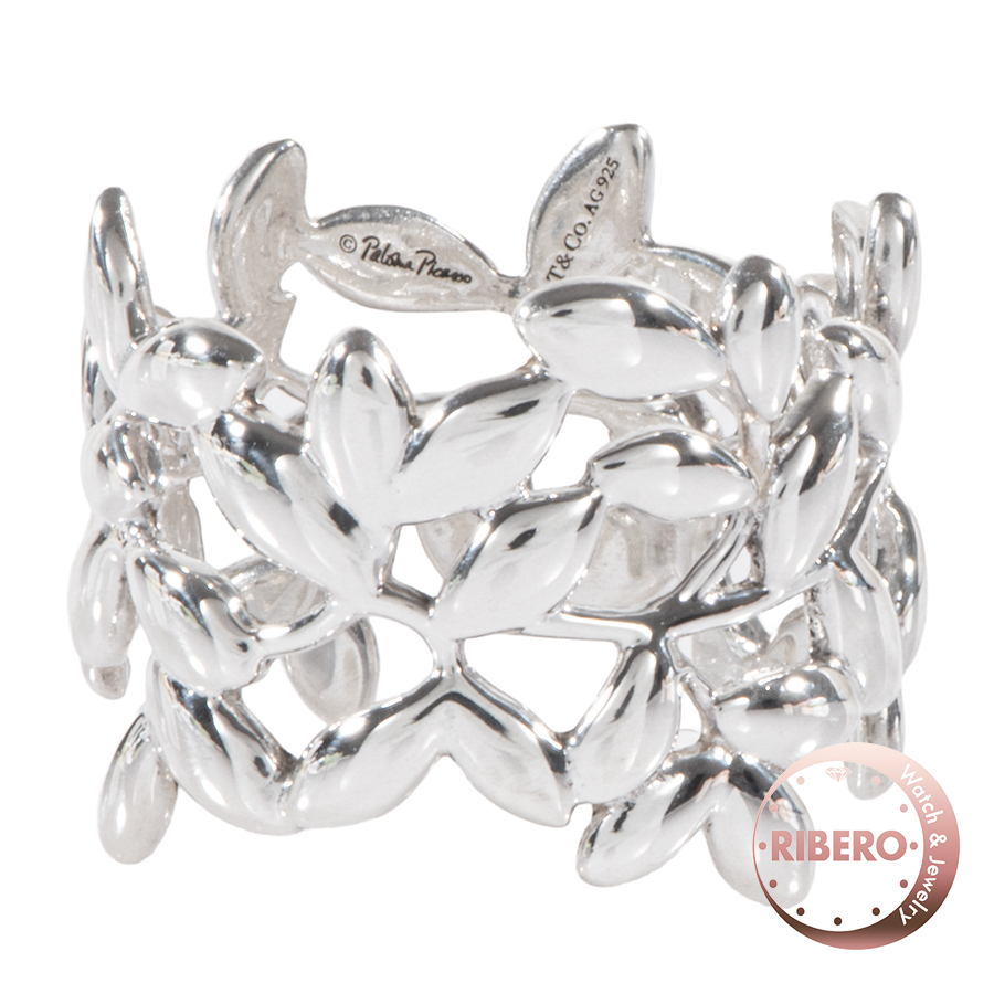 ティファニー オリーブ リーフ バンド リング・指輪