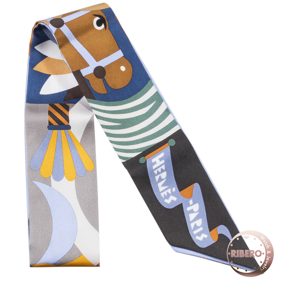 エルメス Parade en Fanfare パラード アン ファンファーレ 064006S 04 ツイリー スカーフ 2023AW