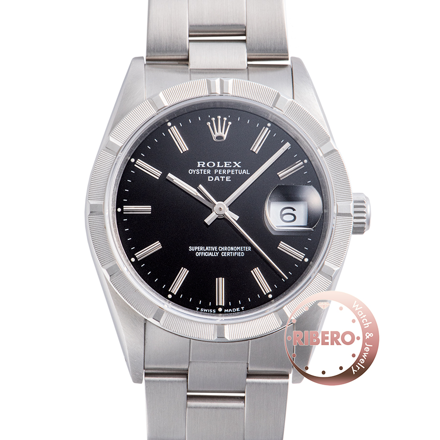 ロレックス オイスターパーペチュアルデイト 15210 N番 オールトリチウム