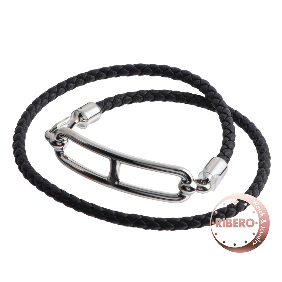 エルメス レザーブレスレット ルリ ドゥブルトゥール ブレスレット