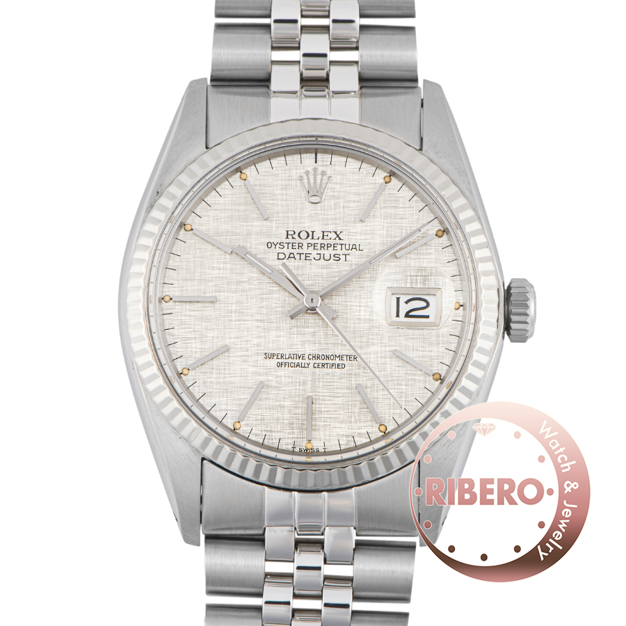 ロレックス デイトジャスト 16014 1978年製 シルバーモザイク