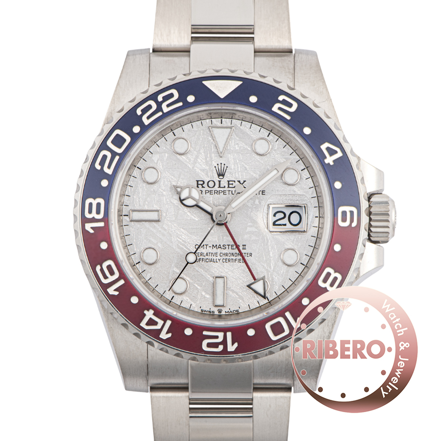 GMTマスター2 126719BLRO メテオライト