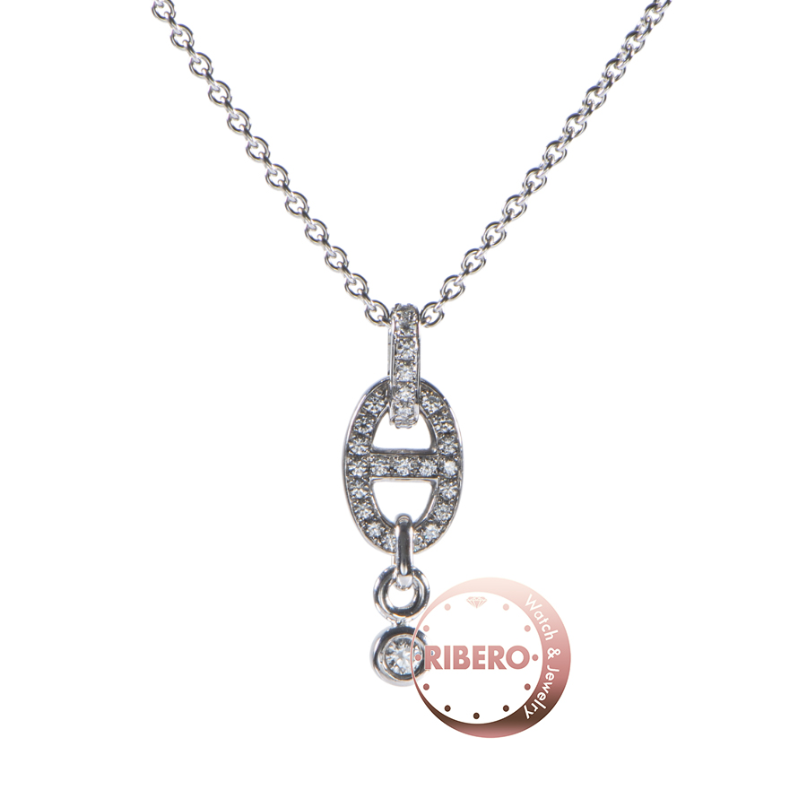 エルメス Farandole ファランドール ネックレス シェーヌダンクル アンシェネ ペンダント