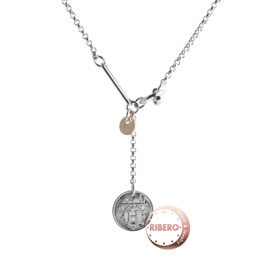 エルメス アミュレット H エクスリブリス ネックレス セリエ ペンダント