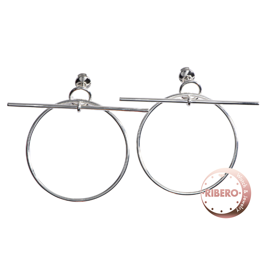 エルメス ループMM H114504B 00 ピアス