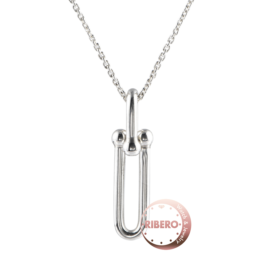 ティファニー ハードウェア リンク ペンダント ネックレス