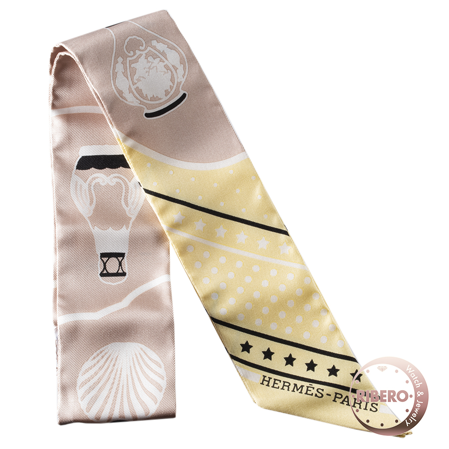 エルメス Les Flacons Bandana 香水瓶 063157S 03 ツイリー 2017AW　スカーフ