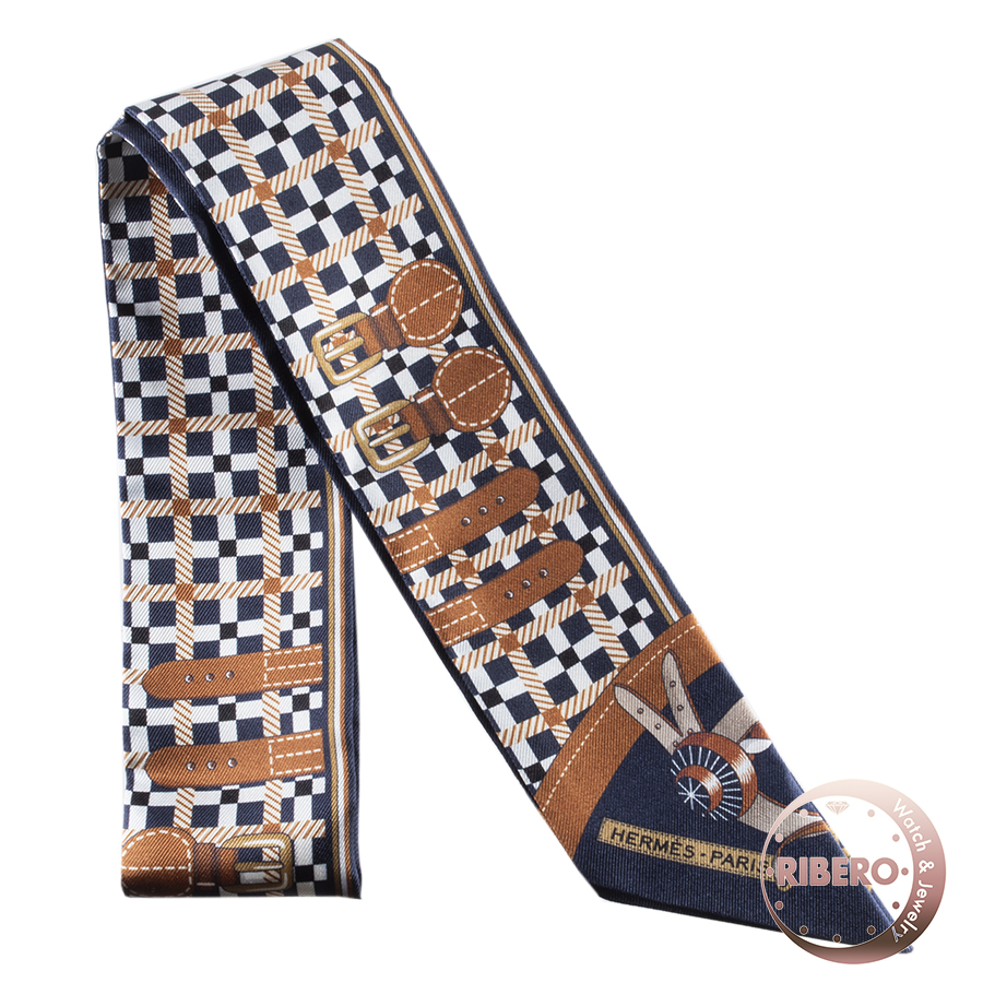 エルメス Les Voitures Nouvelles 馬車の変遷 064108S 10 ツイリー 2024SS スカーフ