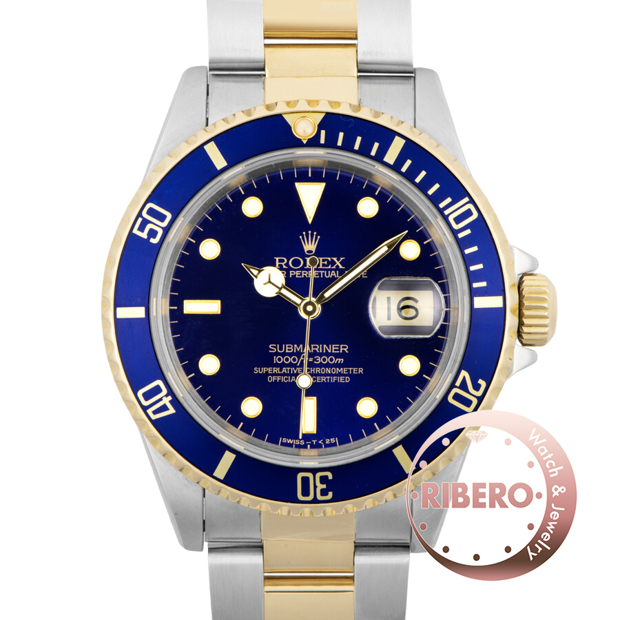 ロレックス サブマリーナデイト 16613 S番 ヴァイオレット