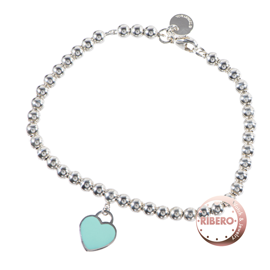 ティファニー リターン トゥ ティファニー  ブルーハートタグ ビーズ ブレスレット