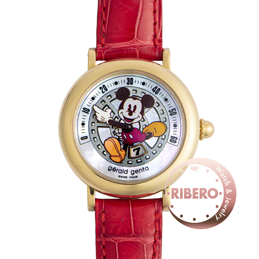 ジェラルドジェンタ レトロファンタジー ミッキー G.3712 ミッキー＆ミニー生誕70周年記念限定