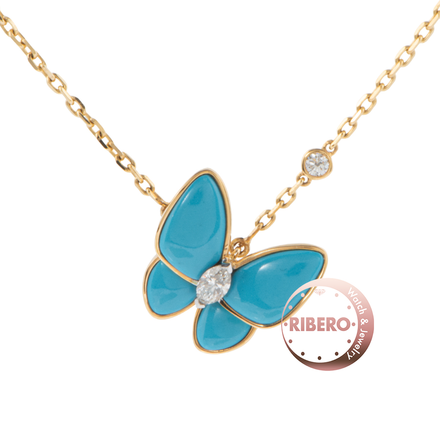 ヴァンクリーフ＆アーペル ドゥ パピヨン ペンダント VCARP7UP00 ネックレス バタフライ 蝶