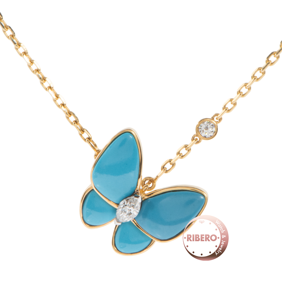 ヴァンクリーフ＆アーペル ドゥ パピヨン ペンダント VCARP7UP00 ネックレス バタフライ 蝶