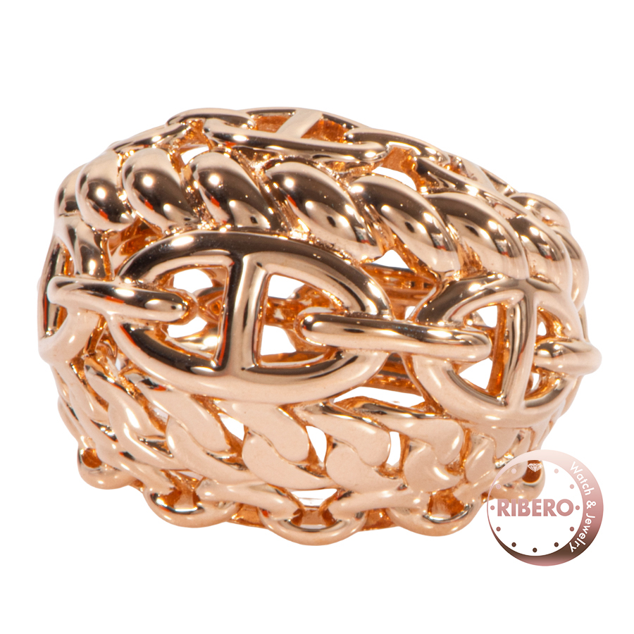 エルメス シェーヌダンクル マルチチェーン TGM リング・指輪