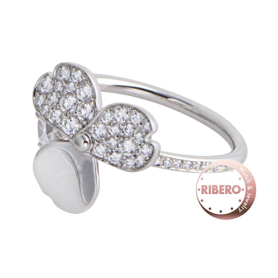 ティファニー ペーパーフラワーダイヤモンド クラスター リング・指輪 12号