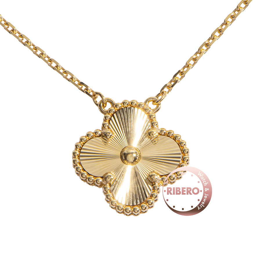 ヴァンクリーフ＆アーペル ヴィンテージ アルハンブラ ペンダント VCARP4KL00 ネックレス ギョシェ