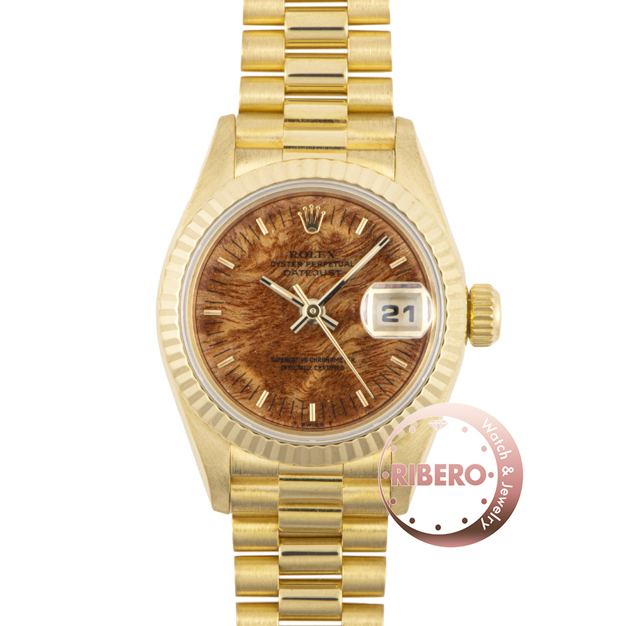 ロレックス デイトジャスト 69178 W番 Birch Dial