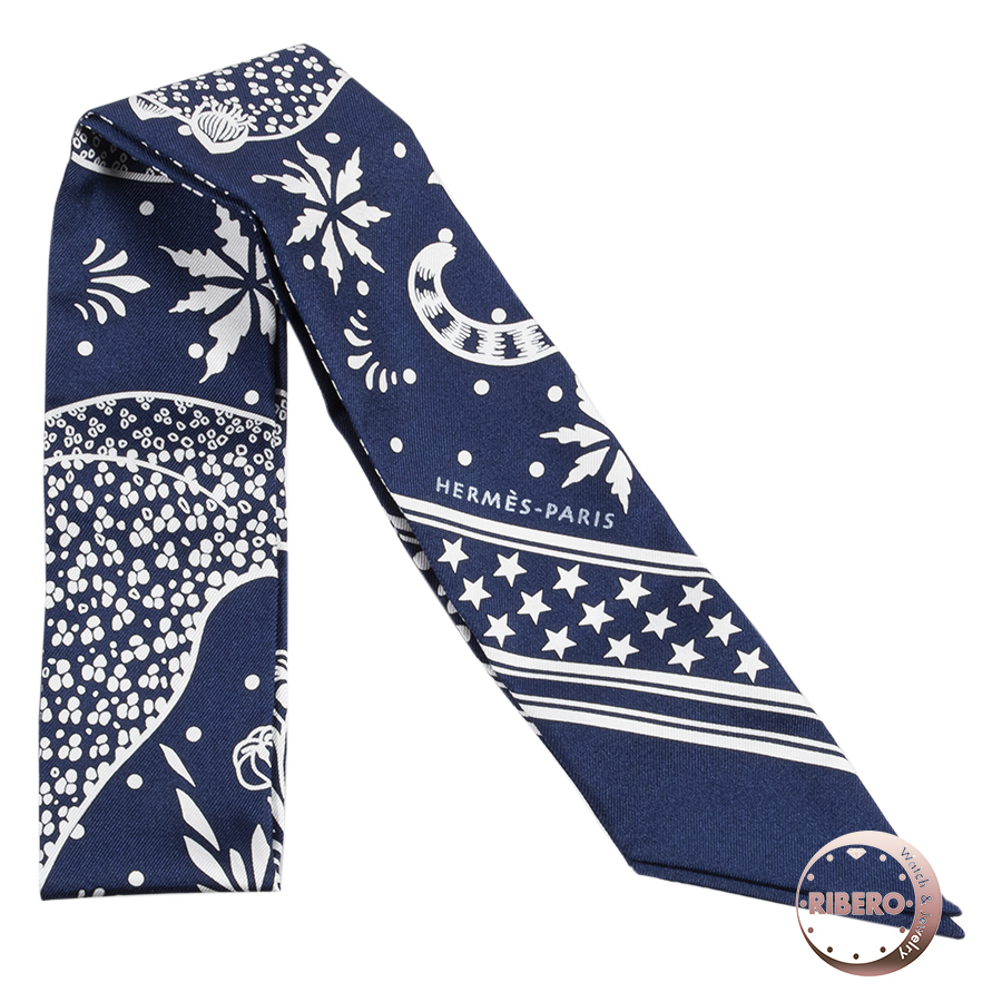 エルメス Les Leopards Bandana レオパード・バンダナ 063350S 02 ツイリー スカーフ