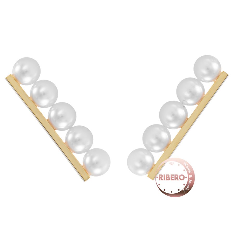 タサキ バランス プラス イヤリング E-3842-18KYG ピアス