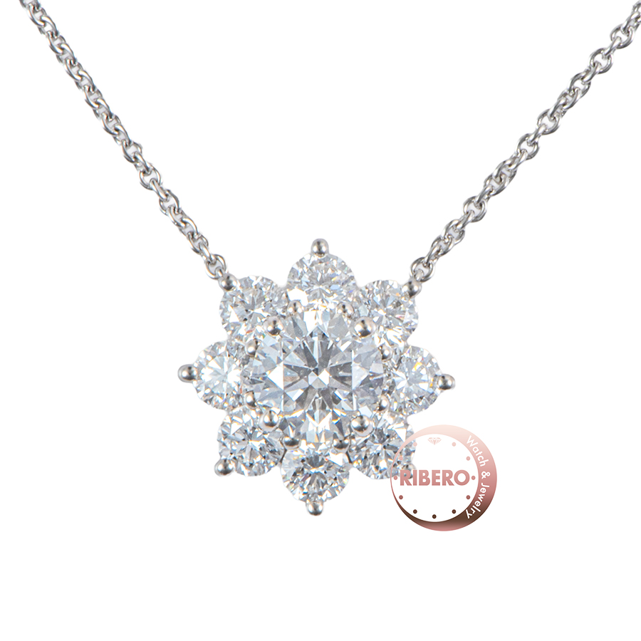 ハリーウィンストン サンフラワー ペンダント スモール PEDPNASMSF ネックレス ダイヤ