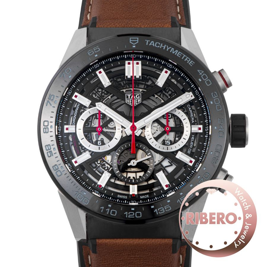 タグホイヤー カレラ ホイヤー02 クロノグラフ CBG2A10.FT6169