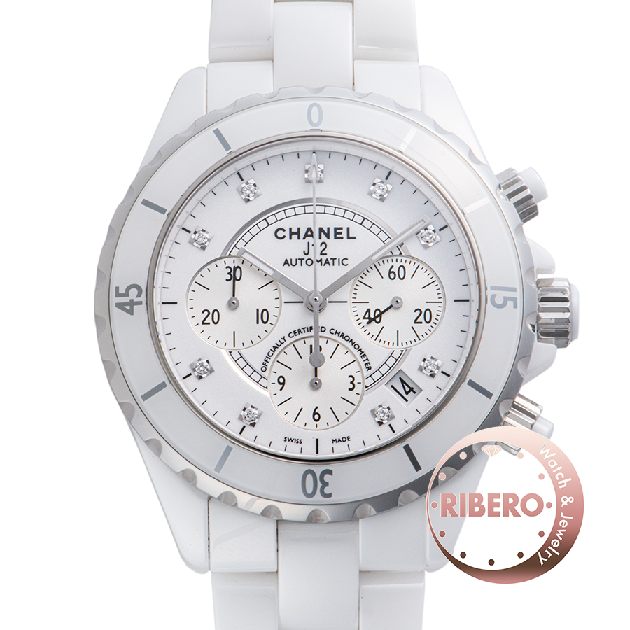 シャネル J12クロノグラフ H2009 41mm 9Pダイヤ