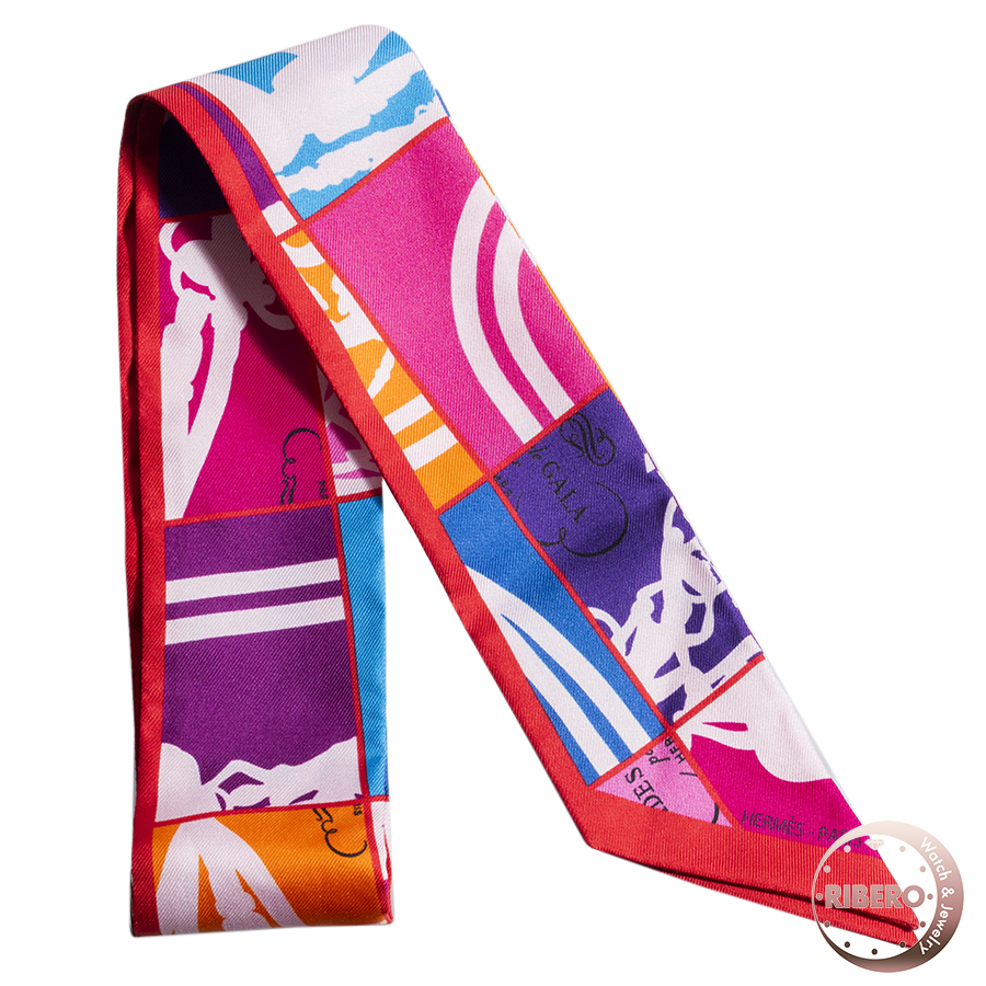 エルメス En Desordre ディシブルド 無秩序 062296S 13 ツイリー スカーフ　