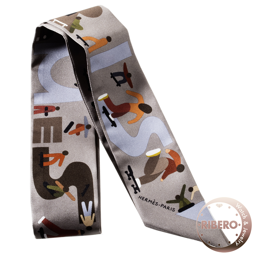 エルメス カレ90 Figures Libres フィギュア・リーブル 064176S 02 ツイリー