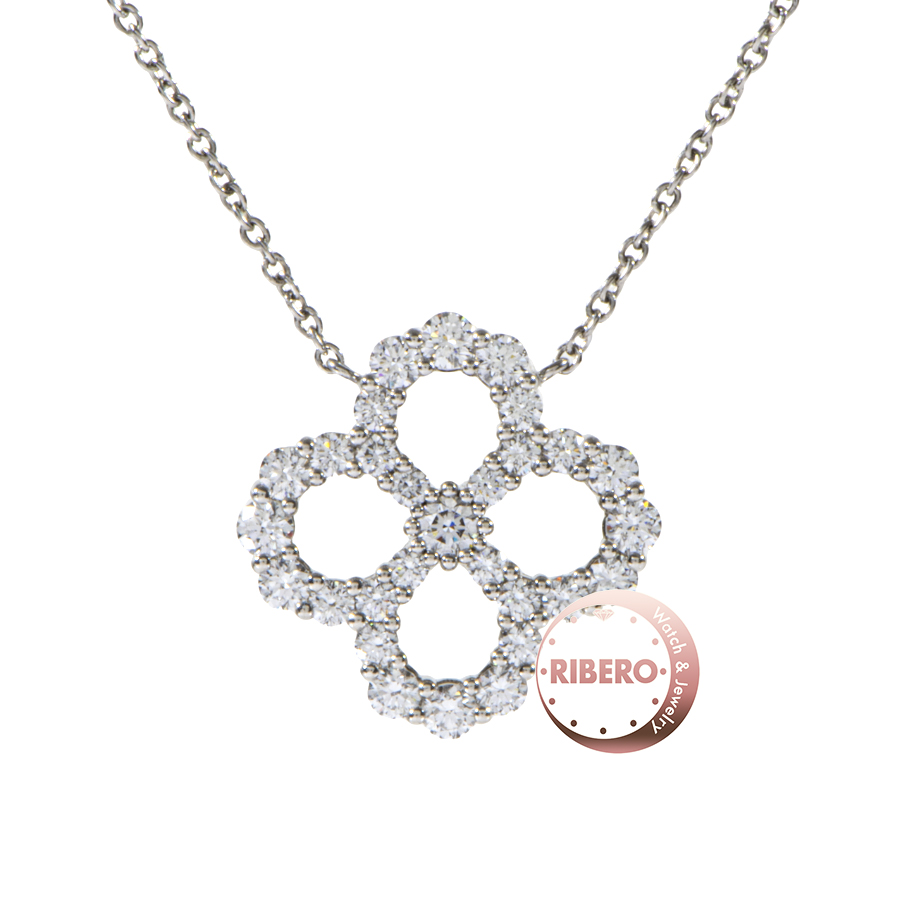 ハリーウィンストン ループ オープンモチーフ ペンダント PEDPRDMEL4O ネックレス